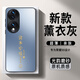 世詠（SHIYONG）【光感漸變】適用榮耀90手機(jī)殼 榮耀90保護(hù)套超薄磨砂全包硅膠防摔創(chuàng)意簡(jiǎn)約男女款 熏衣灰