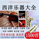 西洋樂器音樂大全薩克斯鋼琴大小提琴吉他風(fēng)琴雙簧管真空管長笛名家演奏純輕音樂u盤無損高音質(zhì)汽車載影音 1500首西洋樂器演奏歌曲輕音樂汽車影音U盤