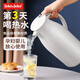 Jeko&Jeko保溫壺家用大容量保溫水壺玻璃內(nèi)膽熱水瓶暖水壺小型茶壺開水暖瓶 火爆#灰色 1L 【長效保溫】