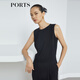 PORTS寶姿新品女裝優(yōu)雅束腰連體褲LL8P085NWB011 黑色 S 4