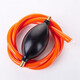 言殊 茶具配件茶臺排水軟管茶幾吸水球下水加厚硅膠管茶盤(pán)茶桶排水管 黑色球+1米橘色硅膠管
