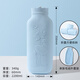 柯晟【2200ml】注水熱水袋硅膠暖水袋熱敷暖肚子寶寶迷你可愛(ài)嬰兒暖手 藍色