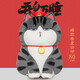 吾皇貓公仔貓咪毛絨玩具陪睡超大玩偶娃娃生日38送女神節(jié)禮物夾腿長條抱 吾皇蹲姿公仔80cm 常規(guī)
