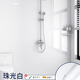 羊洋居浴室墻面翻新遮丑貼紙衛生間大理石墻面專(zhuān)用防水防潮耐磨墻壁貼紙 珠光白-不透底耐高溫-60CM*10米