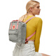 FJALLRAVEN北極狐雙肩包男女背包書包23561-021-312霧灰/粉色7L 七夕