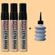 BLINGIRD大容量粗頭箱頭筆記號筆粗筆畫(huà)大號黑色大頭筆油性筆可加墨水 黑色筆3支+25ml記號筆墨水 墨水