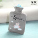 樂尚星熱水袋注水加厚防爆暖水袋PVC暖手寶學生情侶宿舍痛經(jīng)暖腰暖腹袋 米灰色小豬2000ML 推薦