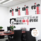 壹居長寧開學(xué)布置勵志墻貼宿舍教室標(biāo)語貼畫辦公室裝飾公司文化墻貼紙