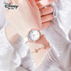迪士尼（Disney）手表女款機(jī)械學(xué)生初高中生時(shí)尚潮流雙日歷夜光防水中學(xué)生考試專用 米奇+白色