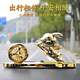 安美盛汽車擺件高檔大氣兔子擺件車載儀表臺香薰擺件情人節(jié)禮物車內(nèi)飾品 兔飛猛進-太陽能款 高檔車飾兔子擺件