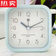 衛亮德國進(jìn)口品質(zhì)臺式迷你小鬧鐘極簡(jiǎn)現代家用座鐘擺件學(xué)生兒童專(zhuān)用大 極簡(jiǎn)方形高級藍 電池