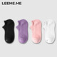 LEEME.ME粒米【抗菌】襪子女春夏季女士襪子毛圈底透氣短襪女襪 4色 均碼