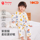 纖絲鳥(niǎo)（TINSINO）兒童睡衣男女童家居服套裝中小童純棉四季空調服 可愛(ài)小熊頭