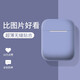 MR.G 適用蘋(píng)果airpods保護套pro耳機套蘋(píng)果2無(wú)線(xiàn)藍牙3代液態(tài)硅膠殼耳機盒 AirPods1/2保護套【香芋紫】 無(wú)縫貼合丨全包保護丨防摔抗震