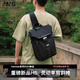 NAYO SMART2024年新款單肩包男商務(wù)通勤斜挎包13吋電腦包大容量胸包HermanH5 黑色 15L可裝12.9吋平板