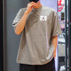 耐克（NIKE）短袖T恤男士2026夏季新款JORDAN籃球運動(dòng)服針織透氣圓領(lǐng)上衣半袖 純棉DZ7314-091灰色 XL 推薦150-180斤