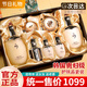 LERFM護(hù)膚品套裝貴婦丹爽膚水水乳保濕補(bǔ)水化妝品全套禮盒生日禮物女士 鹿茸膠原蛋白八件套+手提袋