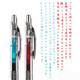 派通（Pentel）黑色中性筆BLN75TL速干筆順滑黑筆勃艮第紅彩色做筆記0.5mm按動針管式水筆bln75辦公簽字筆學(xué)生用 勃艮第紅+松石綠