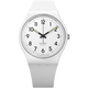 【9成新】斯沃琪（Swatch）斯沃琪手表 原創(chuàng)系列 純白之光2.0 時(shí)尚簡(jiǎn)約石英表SO28W107-S14
