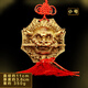 子木雅居純銅獅咬劍八卦鏡門對(duì)門獅子虎頭牌吞口獸頭睚眥瑞獸招財(cái)鎮(zhèn)宅掛件 小號(hào)獅咬劍【直徑11cm】