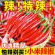 荔口?，F(xiàn)摘現(xiàn)發(fā)云南新鮮白米椒廣西野山椒特辣鮮紅小米辣尖泡白色超辣椒 新鮮紅小米椒【 1斤 】
