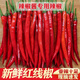 囧仙子貴州現(xiàn)摘新鮮紅二荊條紅線椒紅辣椒海椒農家自種泡椒剁椒長線微辣 紅二荊條 5斤