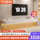 萬(wàn)玉懸空巖板電視柜壁掛式臥室客廳現代簡(jiǎn)約小戶(hù)型巖板柜子 【升級加寬】3.0米奶油白[巖板]