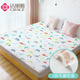 潔麗雅隔尿墊嬰兒防水可洗超大號寶寶純棉四季透氣舒適姨媽墊大床單床墊 W0595恐龍-3層180*200cm