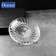 Ocean進(jìn)口玻璃盤子碟子客廳水果盤碟零食碟盤鉆石盤水果盤家用小碟子套裝客廳創(chuàng)意酒店點(diǎn)心盤碟干果菜碟 6寸/鉆石小碟*3
