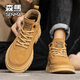 森馬/SENMA男鞋高幫工裝鞋2025新款休閑時(shí)尚運動(dòng)板鞋春季百搭休閑鞋子 麥色 41