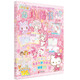 Hello Kitty和她的小伙伴們 閃閃亮小粉書 閃耀號 hellokitty系列 貼紙書凱蒂貓小粉書 3D立體泡泡貼 3-6歲 孩子益智游戲成長游戲圖書 粉色可愛風(fēng) 送禮書籍小女孩生日禮物