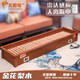 太陽(yáng)花 實(shí)木電烤爐取暖器暖腳器烤火箱電火桶烤火爐學(xué)生爐烤腳家用烤火器取暖器烘腳器暖腳爐長(cháng)方形辦公 雕花尊貴加邊【180*49*22CM】人離斷電