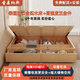 圣森納斯實(shí)木床 無床頭榻榻米床落地箱體抽屜氣壓側(cè)翻儲物床現(xiàn)代簡約 原木床-箱體側(cè)開（雙抽屜） 1500*2000實(shí)木液壓儲物