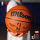 威爾勝（Wilson）NBA官方比賽用球7號籃球牛皮真皮材質(zhì)室內(nèi)通用防滑耐磨成人籃球