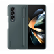 三星Galaxy Z Fold4/W23 原裝立式保護殼附帶Spen手寫筆 手機殼 保護套 立式保護殼(附S pen)灰綠