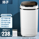 揚(yáng)子脫水機(jī)甩干機(jī) 大容量不銹鋼家用甩干脫水桶單脫單甩干衣 揚(yáng)子T10 脫水機(jī)【不銹鋼桶】玻璃款黑金