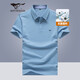 七匹狼短袖T恤男夏季抗菌男士商務(wù)休閑翻領(lǐng)POLO爸爸衣服男裝上衣服飾