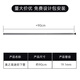 美之高靈創(chuàng  )系列19管徑置物鋼管層架鍍鉻儲物架DIY自由組裝收納架置物架 【基礎管 下管】90cm（4支） 管徑19.1mm系統