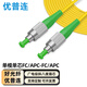優(yōu)普連 廣電級APC斜八度單模光纖跳線(xiàn)SC/APC-SC/FC/LC/ST UPC單芯尾纖光釬延長(cháng)線(xiàn)纜有線(xiàn)電視機頂盒專(zhuān)用 單模單芯FC/APC-FC/APC 2米