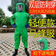 蜂之家防蜂服充氣馬蜂服全套透氣加厚捉胡蜂虎頭紅娘防護(hù)防蜂衣12V風(fēng)扇 【升級3層】(168-172厘米)鞋42