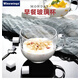 WINEWINGS鋼化耐熱玻璃杯網(wǎng)紅大容量早餐杯子泡麥片家用帶把大肚杯酸奶燕麥牛奶杯咖啡杯女水杯 耐熱鋼化早餐杯470ml【兩支】
