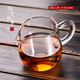 陶瓷故事 耐熱玻璃公道杯公杯 茶漏分茶器茶海日式功夫茶具配件 圓肚公杯350ML