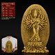 天祥緣銅千手觀(guān)音佛像擺件黃銅千眼觀(guān)世音菩薩家用銅像大號 10號背光千手觀(guān)音
