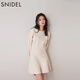 SNIDEL秋冬圓領(lǐng)針織衫上衣A字針織短裙兩件套SWNO245026 象牙白 均碼 （F）