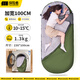 探險(xiǎn)者（TAN XIAN ZHE）戶外睡袋成人加厚加大加寬室內(nèi)午休露營(yíng)隔臟睡袋防寒秋冬季 【加寬無(wú)束縛10~15℃】軍綠1.3KG