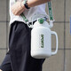 樂(lè)扣樂(lè)扣（LOCK&LOCK）保溫桶小冰桶小水庫(kù)不銹鋼1.35L戶(hù)外旅行壺大容量保溫水壺白色