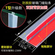 頂谷10米玻璃門密封條門縫擋風(fēng)條推拉窗戶防風(fēng)條防塵防水條門底密封條 T型透明門底條3米（硅膠）