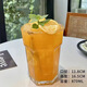 HLK網(wǎng)紅ins風(fēng)餐廳超大容量玻璃杯 500ml杯子飲料杯水果茶杯 莫吉托杯 大號【850ml】