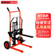 力拓中用輕型手推車(chē)搬運車(chē)叉車(chē)手動(dòng)液壓堆高車(chē)腳踏裝卸升降平臺升高車(chē) 升級款200KG-0.85米直向輪