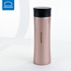 樂(lè )扣樂(lè )扣（LOCK&LOCK）掌心馬克保溫杯男女便攜不銹鋼水杯帶濾網(wǎng)學(xué)生商務(wù)辦公茶杯 玫瑰金【可定制】 贈杯刷 400ml